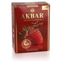 Чай Akbar Exclusive Strawberry Cream 100г